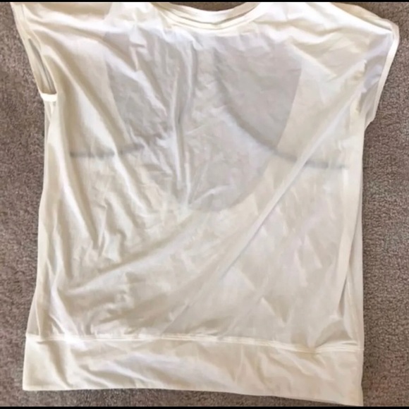 Lululemon top beich with grey - Picture 4 of 6